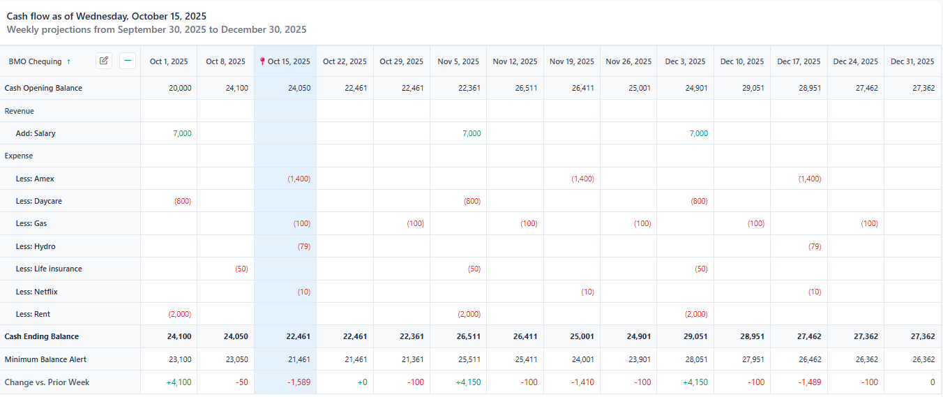 Cash Tracker Preview